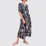 Printed Silk Dress