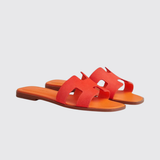 Oran Sandals in Rouge Écarlate