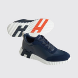 Bouncing Sneakers in Bleu Océan
