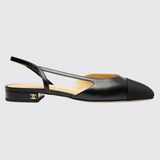 Logo Hardware Slingbacks