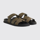 Chypre Sandals in Vert Toundra