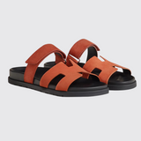 Chypre Sandals in Orange