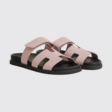 Chypre Sandals in Rose Cancan