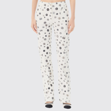 Laminated Denim Jeans