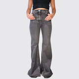 Washed Flared Jeans