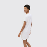 Embroidered Pocket Dress