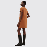 Embroidered Pocket Dress