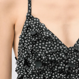 Printed Stretch Jersey Top