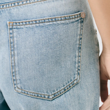 Logo Embroidered Jeans