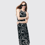 Printed Cotton Voile Dress