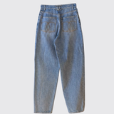 Seam Detailed Washed Jeans