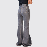 Washed Flared Jeans
