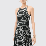 Printed Cotton Voile Dress