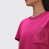Embroidered Pocket Dress