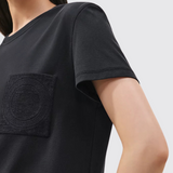 Embroidered Pocket Dress