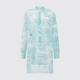 Dioriviera Long Blouse in Vert Muguet