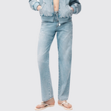 Logo Embroidered Jeans