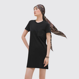 Embroidered Pocket Dress