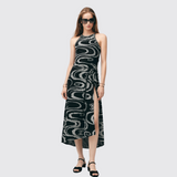 Printed Cotton Voile Dress
