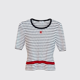 Striped Logo T-Shirt