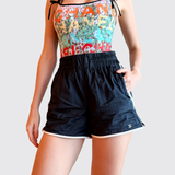 Contrast Trim Shorts