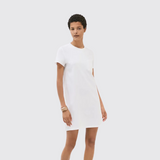 Embroidered Pocket Dress