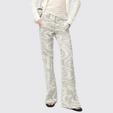 All-Over Print Jeans