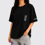 Osaka Scroll Label Logo T-Shirt