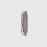 Dioriviera Zipped Pouch in Beige et Blanc