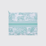 Dioriviera Zipped Pouch in Bleu Celeste