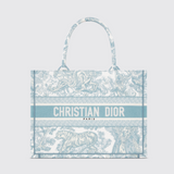 Dior Book Tote Medium Bag in Bleu Céleste
